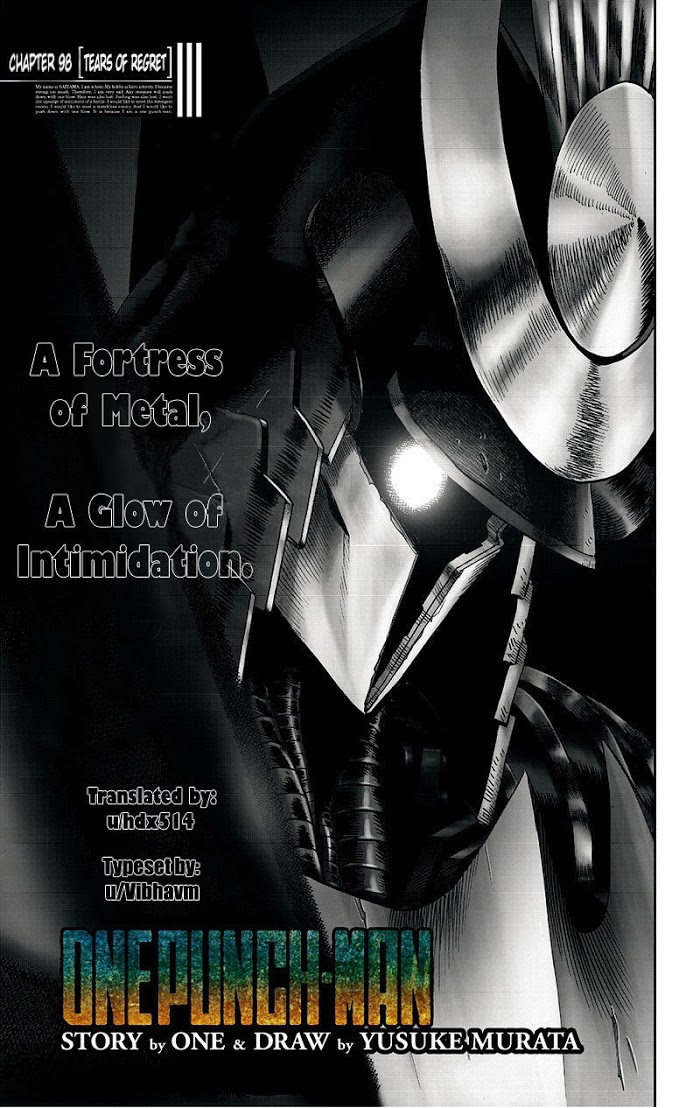 One Punch Man - Chapter 98 image 01